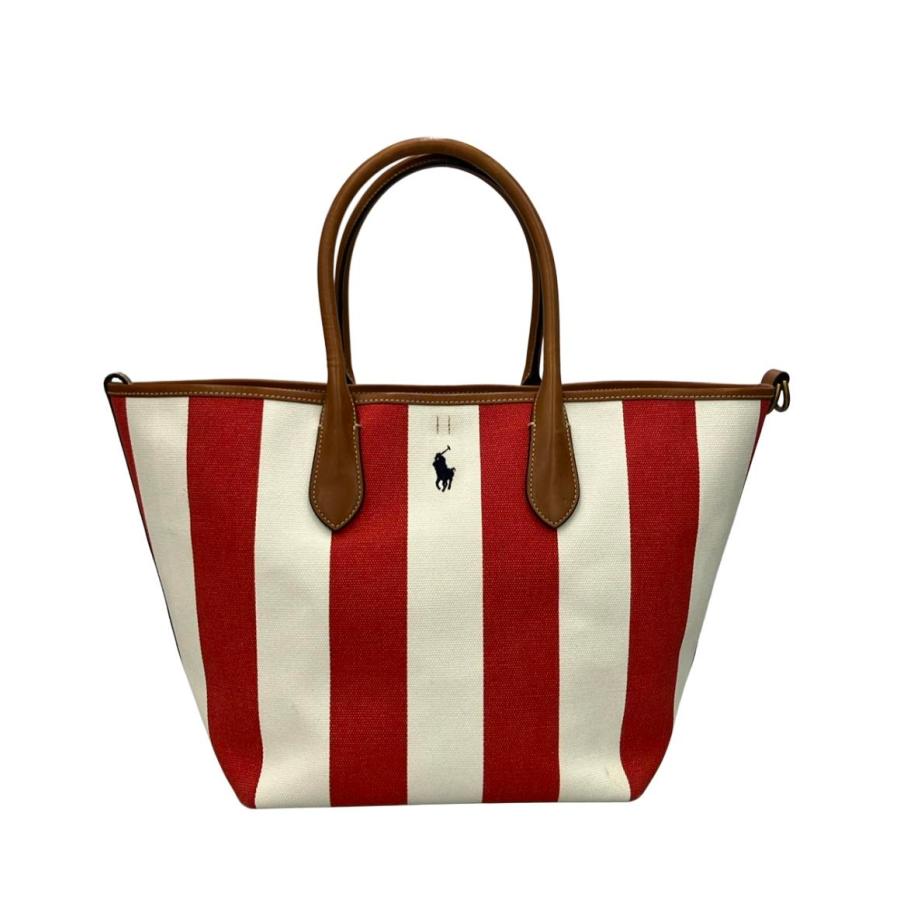 ポロバイラルフローレン 2way トートバッグ ショルダーバッグ 斜め掛け