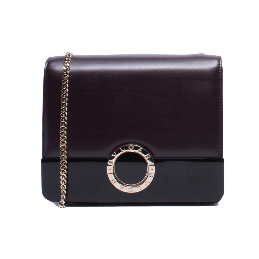 BVLGARI ブルガリ　チェーン　ショルダーバッグ　肩掛けバッグ　鞄　美品 ブルガリ チェーンショルダーバッグ 斜め掛け レディース BVLGARI 中古
