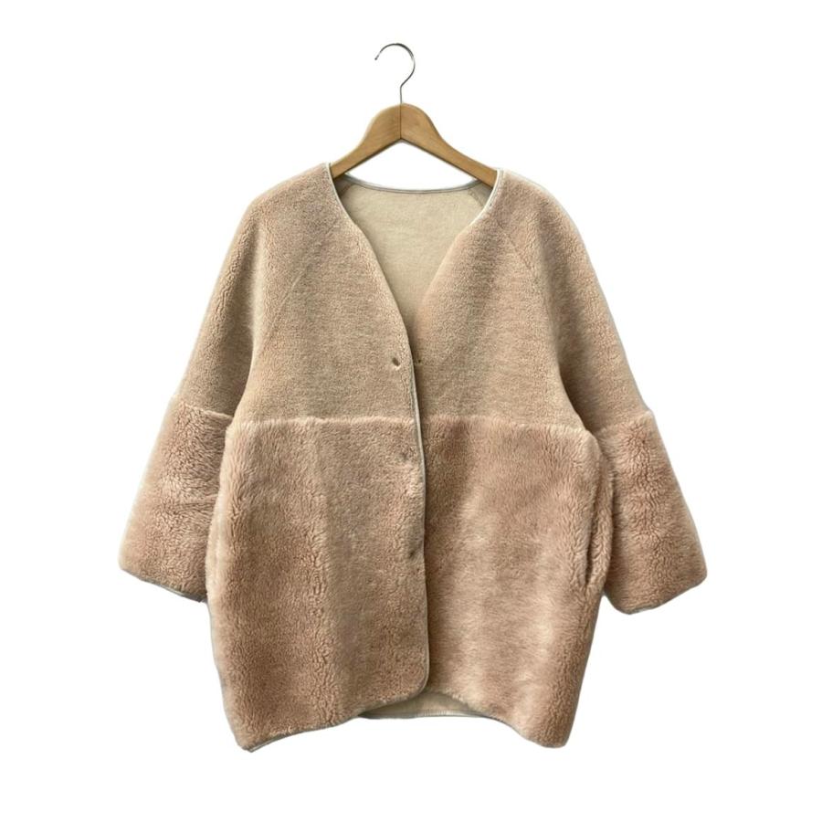 エレンディーク ノーカラーコート レディース SIZE F ELENDEEK 中古