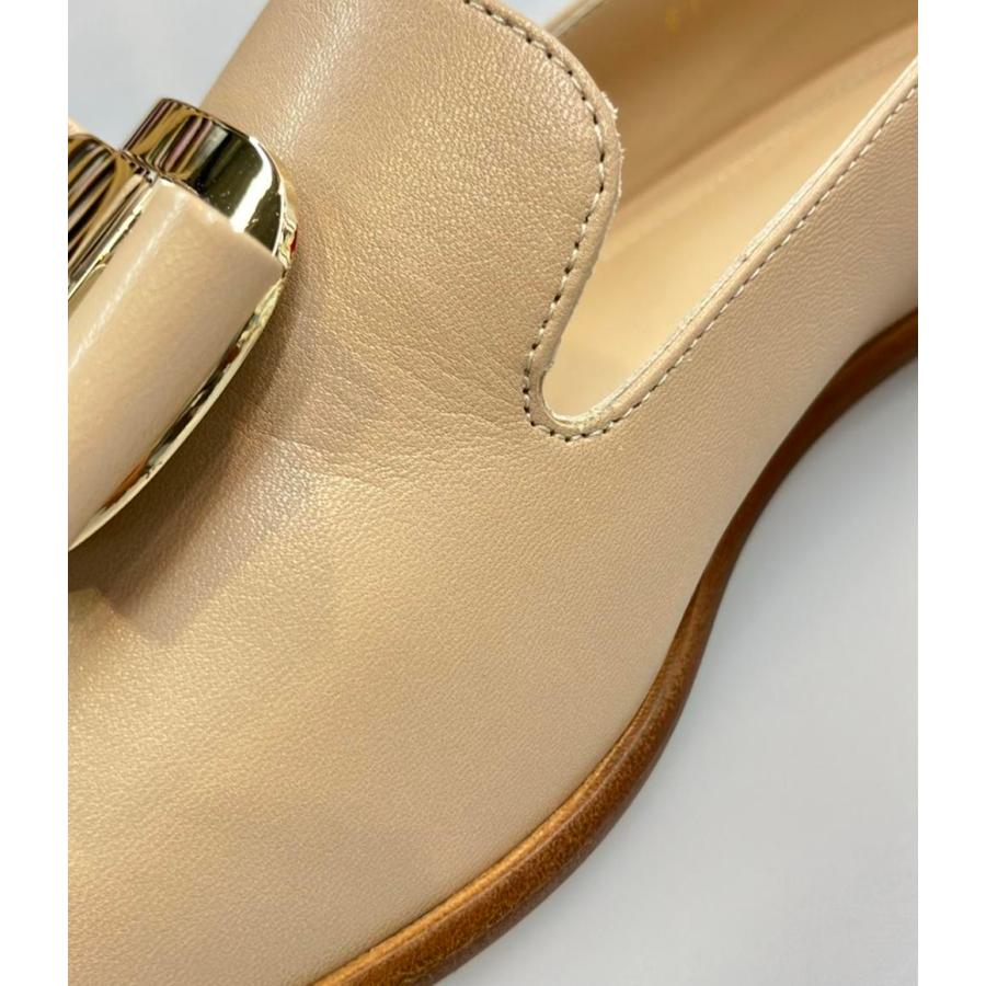 美品】サルヴァトーレフェラガモ ラグソール ヴァラ モカシン