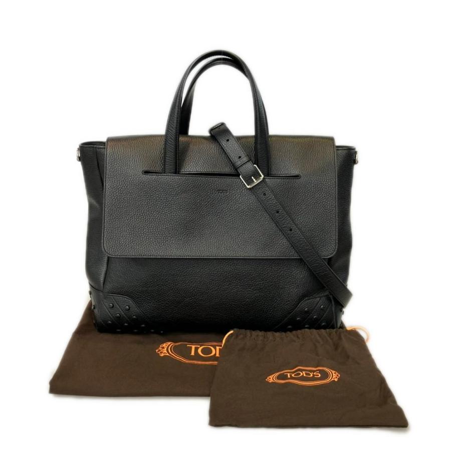 トッズ 2way ハンドバッグ ショルダーバッグ 斜め掛け メンズ TOD'S
