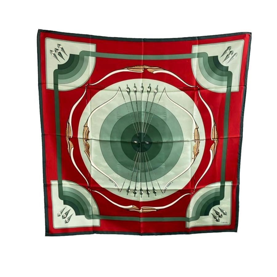 エルメス スカーフ シルク100% カレ90 ARCS EN CiEL レディース HERMES