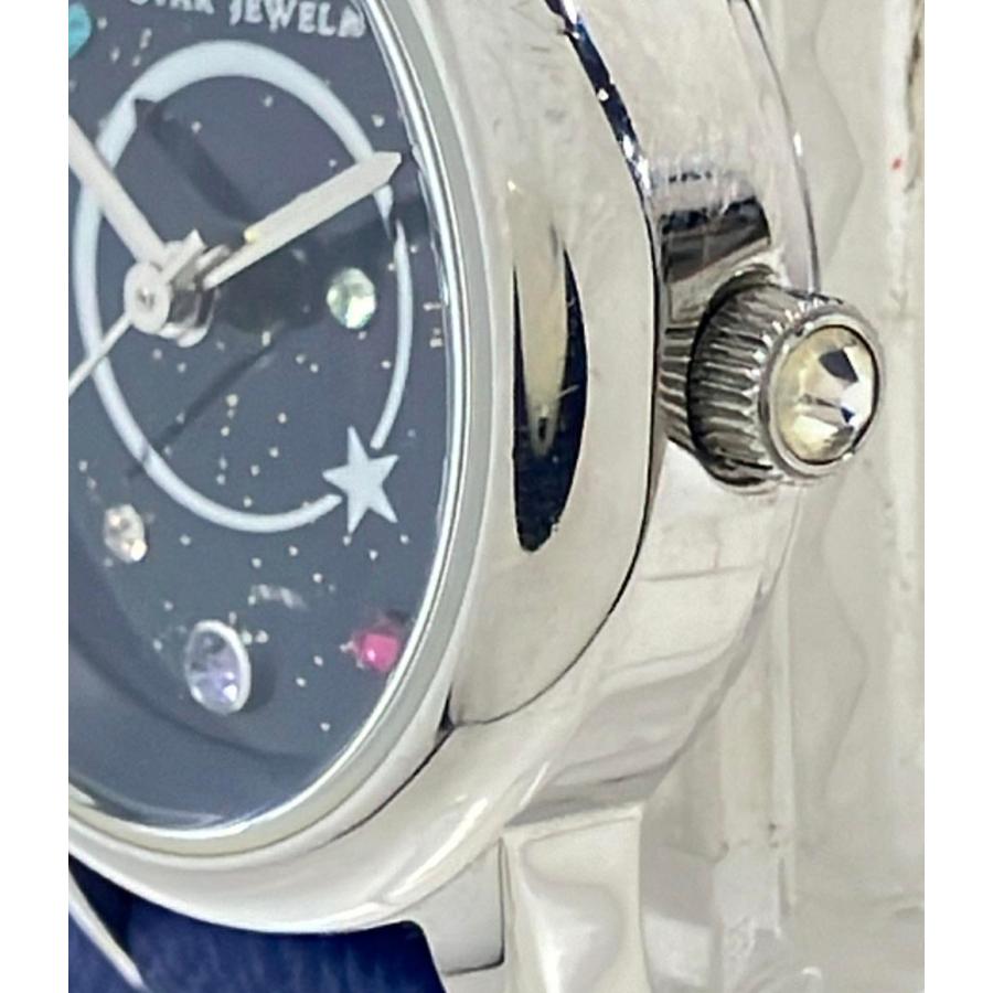 スタージュエリー 腕時計 クオーツ ネイビー レディース STAR JEWELRY 中古 |  | 04