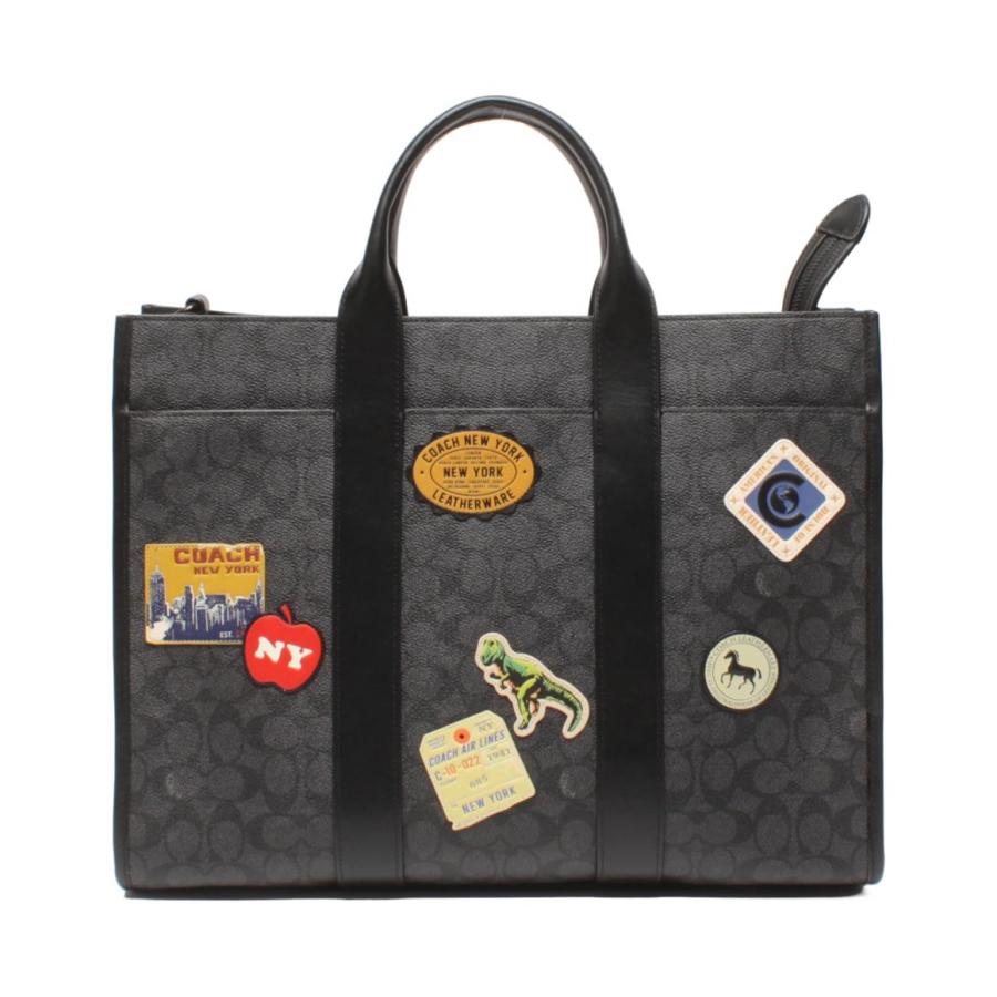 COACH メンズ 2way トートバッグ【美品】 美品 コーチ 2wayトートバッグ ショルダーバッグ 斜め掛け