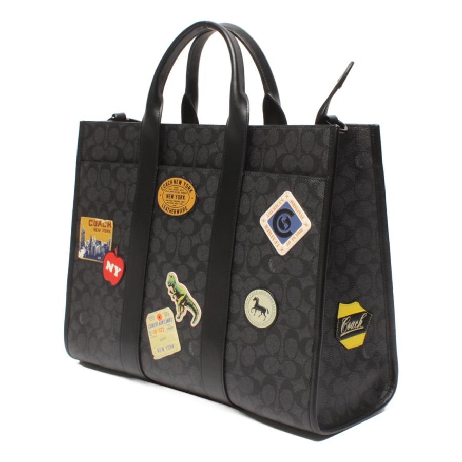 未使用★COACH バーロウ2wayハンドバッグ 黒ブラック斜めがけ COACH バッグ コーチ 2wayハンドバッグ 黒 レザー ショルダー