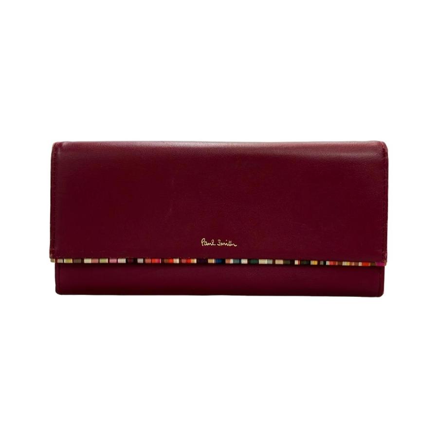 お値下げ 未使用 ポールスミス長財布 ポール・スミス 長財布 レディース Paul Smith 中古 : Rehello by