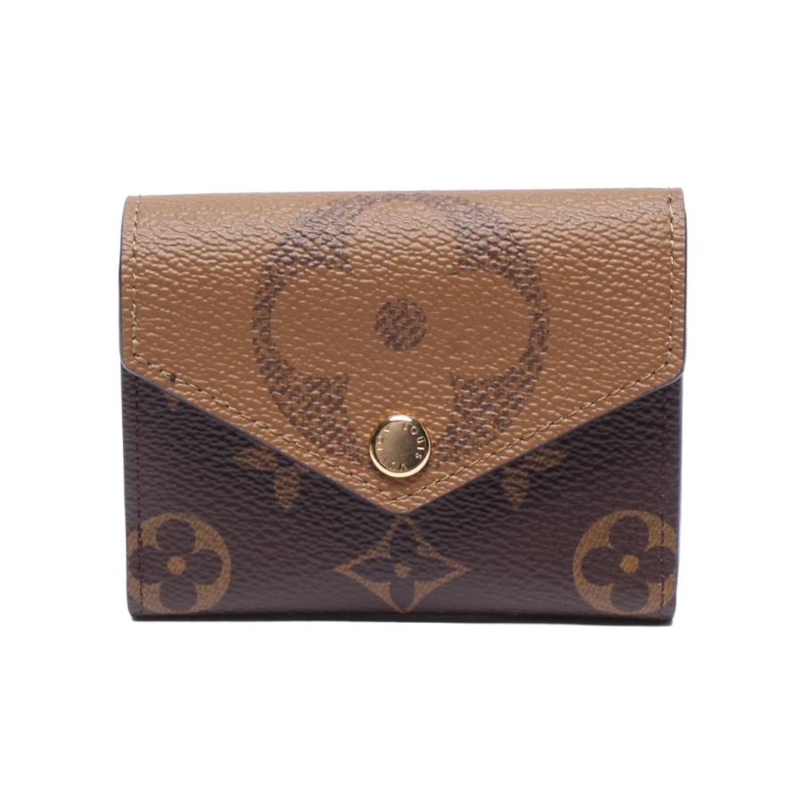 美品 ルイヴィトン 三つ折り財布 ポルトフォイユ ゾエ モノグラム  