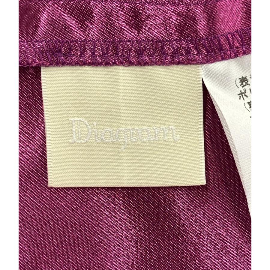 diagram ボウタイ長袖ワンピース ダイアグラム ボウタイ長袖ワンピース レディース SIZE 38 (S) diagram