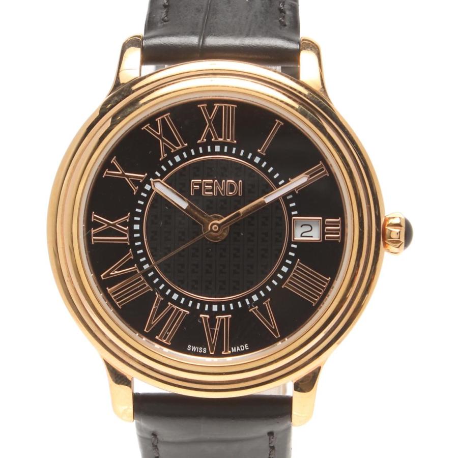 FENDI フェンディ　メンズ腕時計　クラシコ フェンディ 腕時計 クラシコ クオーツ ブラック 25400L メンズ FENDI