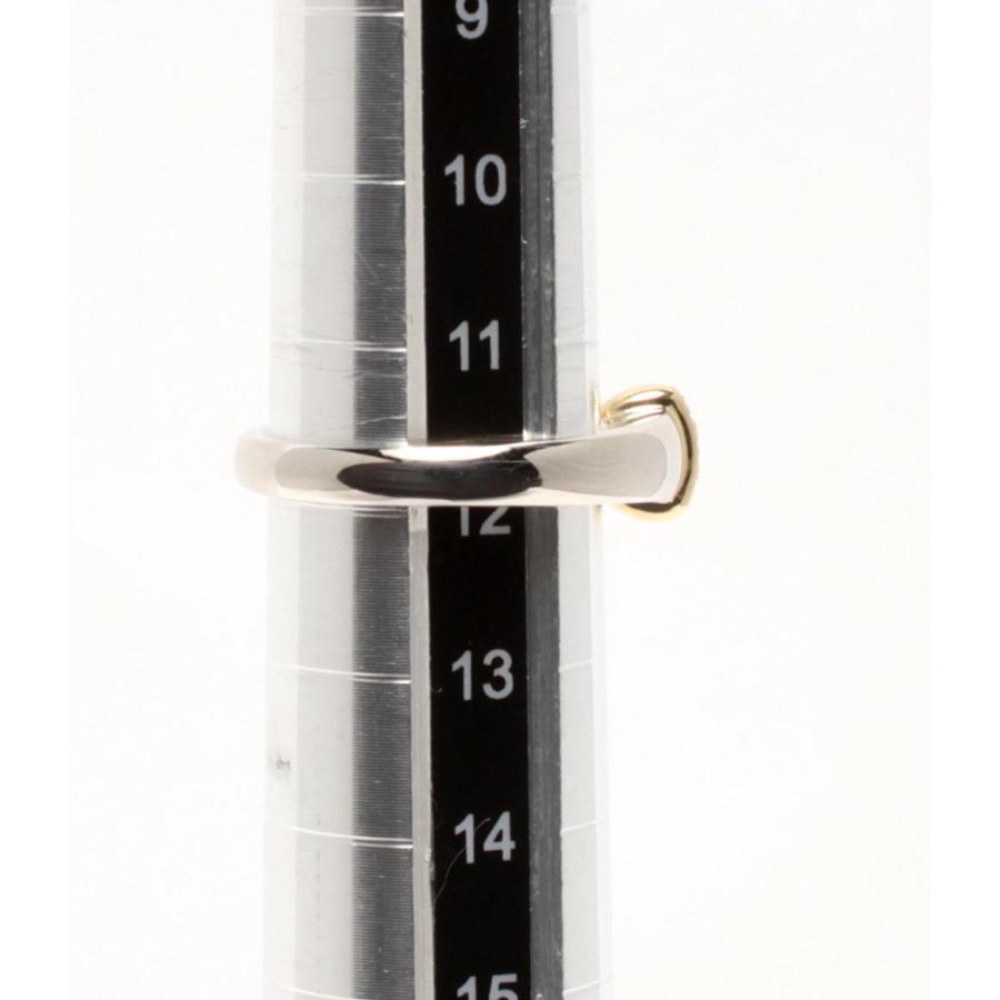 美品 リング 指輪 K18 Pt900 トパーズ 1.29ct ダイヤ 0.03ct 