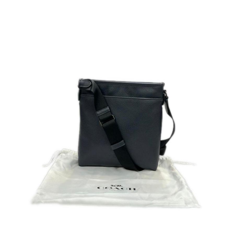 コーチ ショルダーバッグ 斜め掛け レザー CC110 メンズ COACH 中古