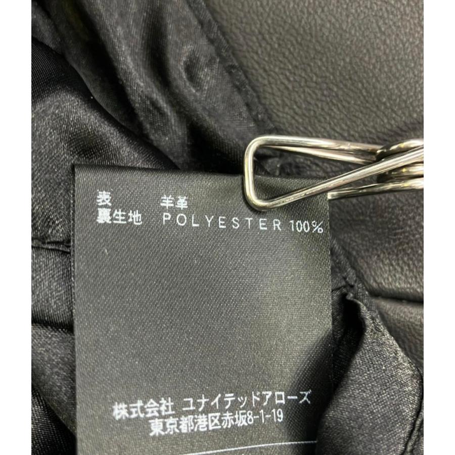 ユナイテッドアローズ ダブルライダースジャケット メンズ SIZE S (S