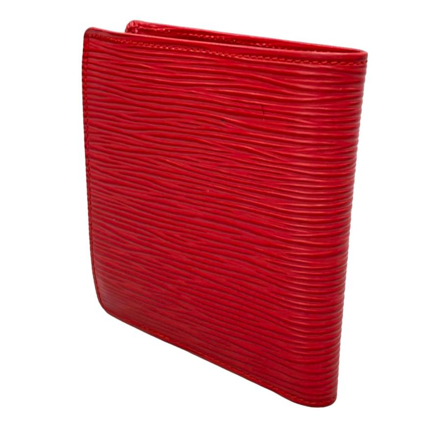 ルイヴィトン 二つ折り財布 ポルトビエカルトクレディモネ エピ M63547