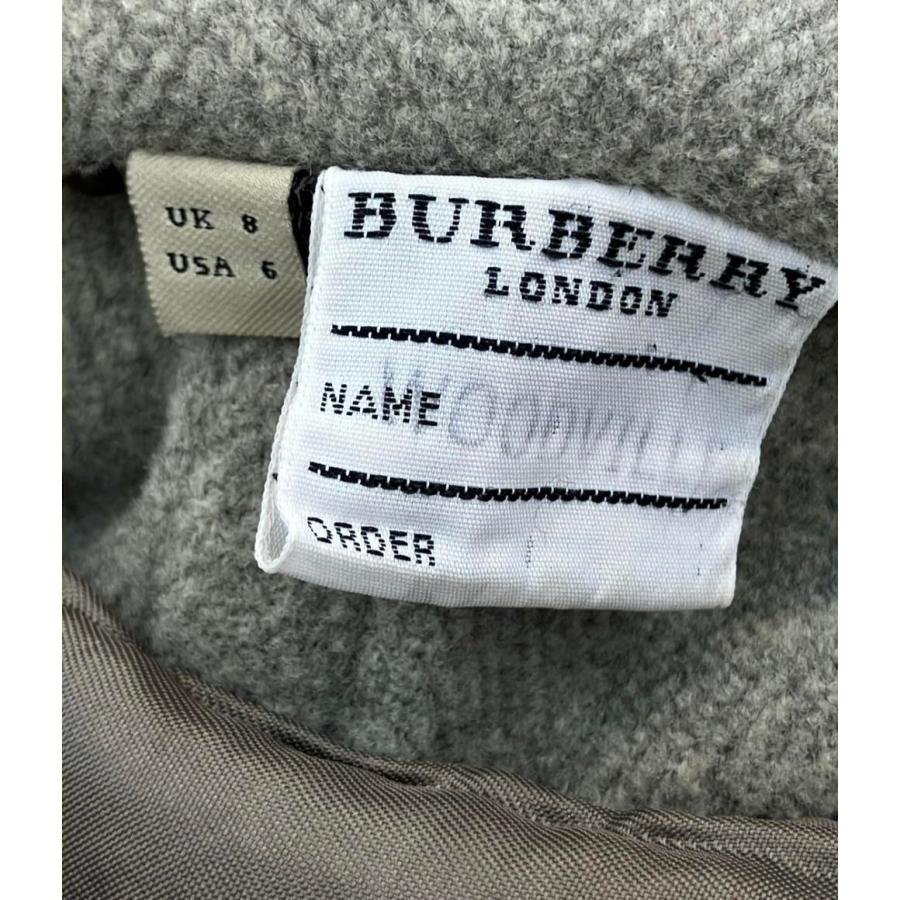 バーバリーロンドン ダッフルコート ジップアップ レディース SIZE 8