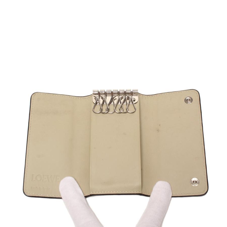 ロエベ 6連キーケース アナグラム レディース メンズ LOEWE 中古