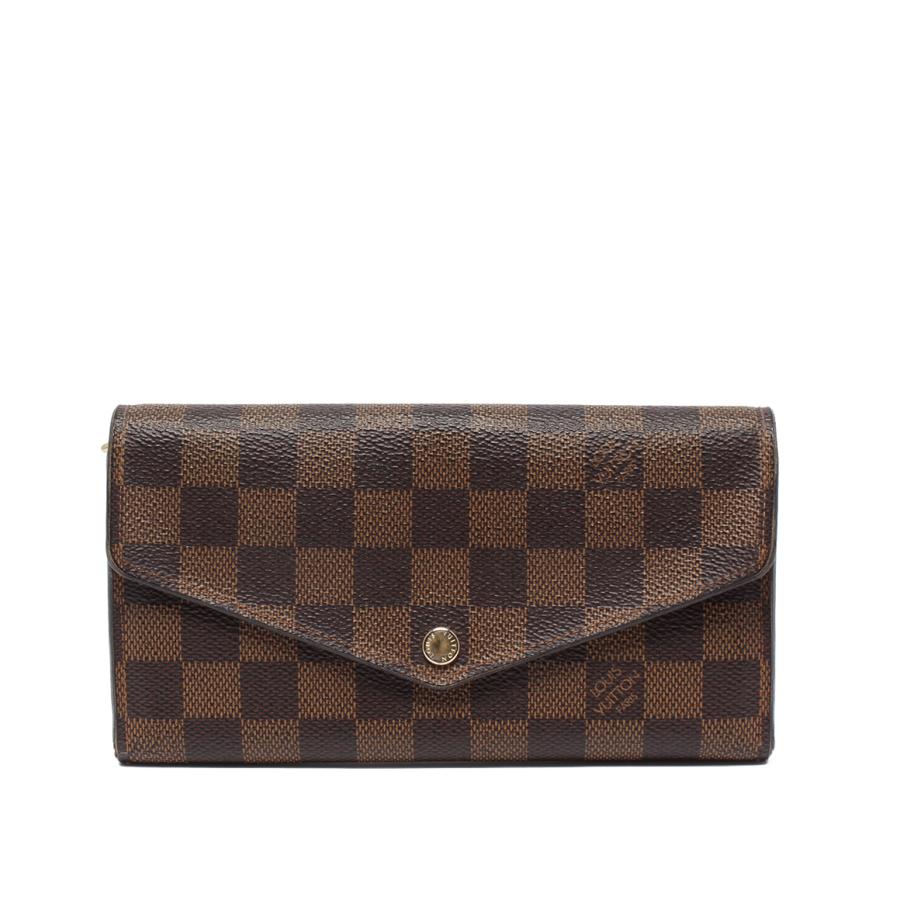 ルイ・ヴィトン/ポルトフォイユ・サラ/M63209/ダミエ/ファスナー長財布/ユニセックス/LOUIS VUITTON【中古】 ルイ・ヴィトン 長財布 ポルトフォイユ サラ ダミエ N63209 メンズ