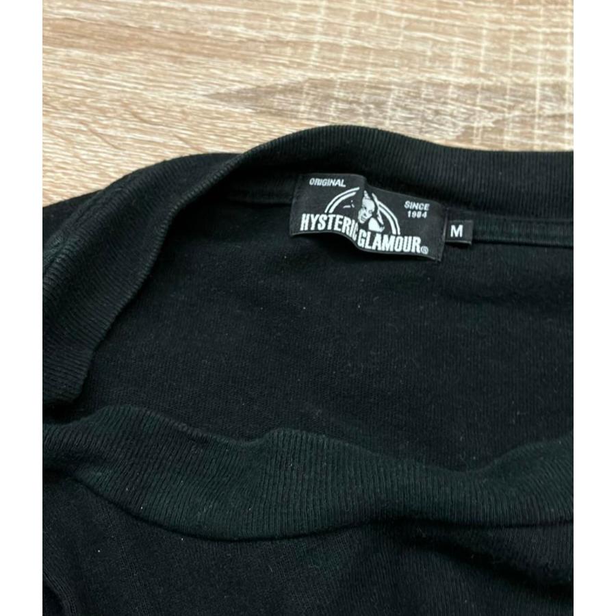 HYSTERIC GLAMOUR 長袖Tシャツ メンズMサイズ ヒステリックグラマー リブ付き長袖Tシャツ メンズ SIZE M (M