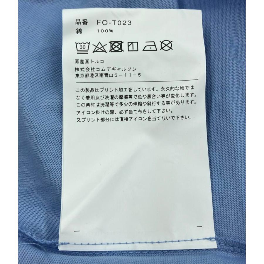 美品 コムデギャルソンシャツ 半袖Tシャツ ロゴ メンズ SIZE L (L