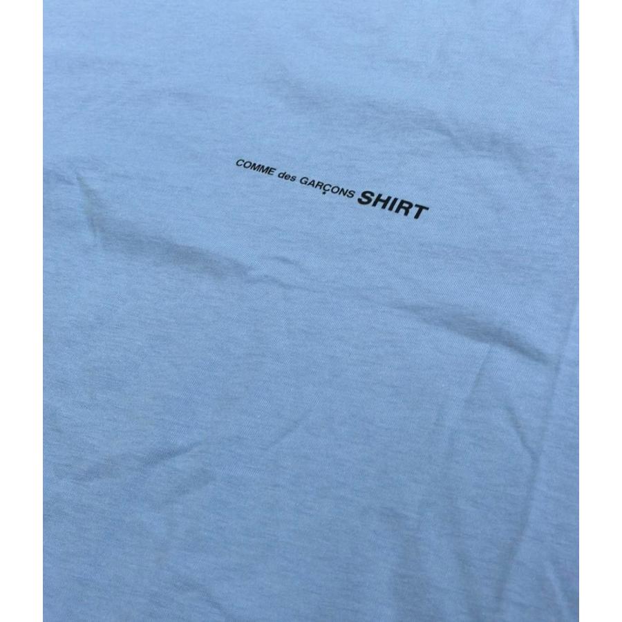美品 コムデギャルソンシャツ 半袖Tシャツ ロゴ メンズ SIZE L (L