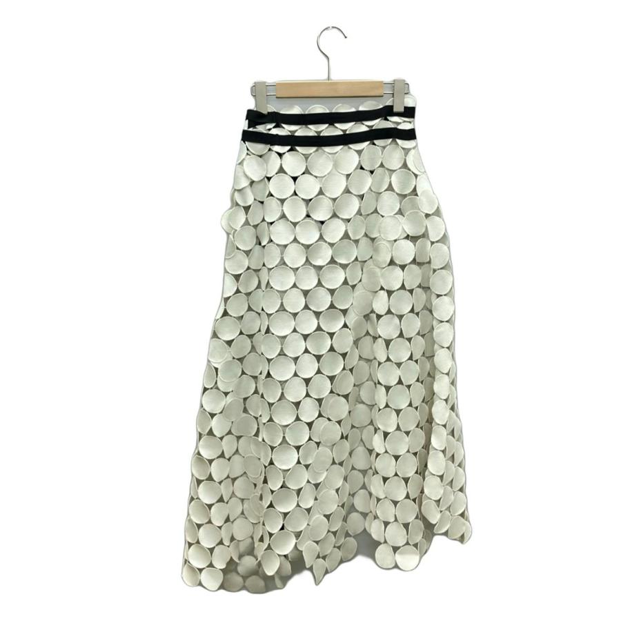 アイレネ アシンメトリードットロングスカート レディース SIZE 36 (XS