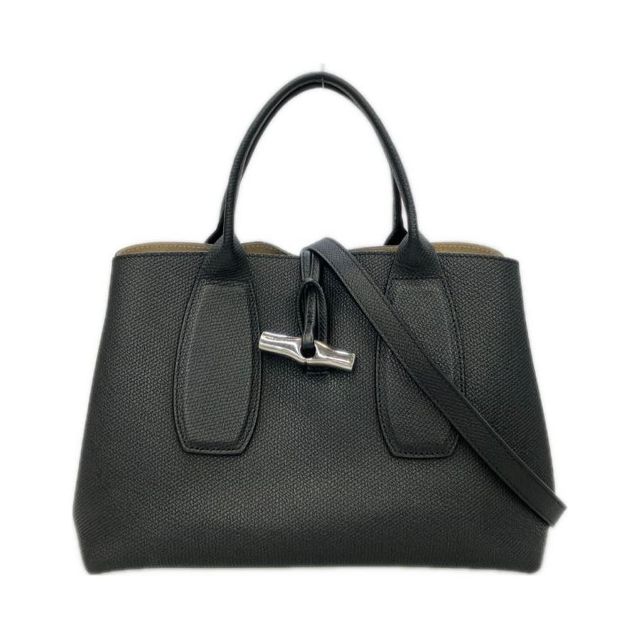 【特価】LONGCHAMP ロンシャン ロゾ 2WAYバッグ【未使用】 中古・古着通販】LONGCHAMP (ロンシャン) ロゾ 2WAYバッグ