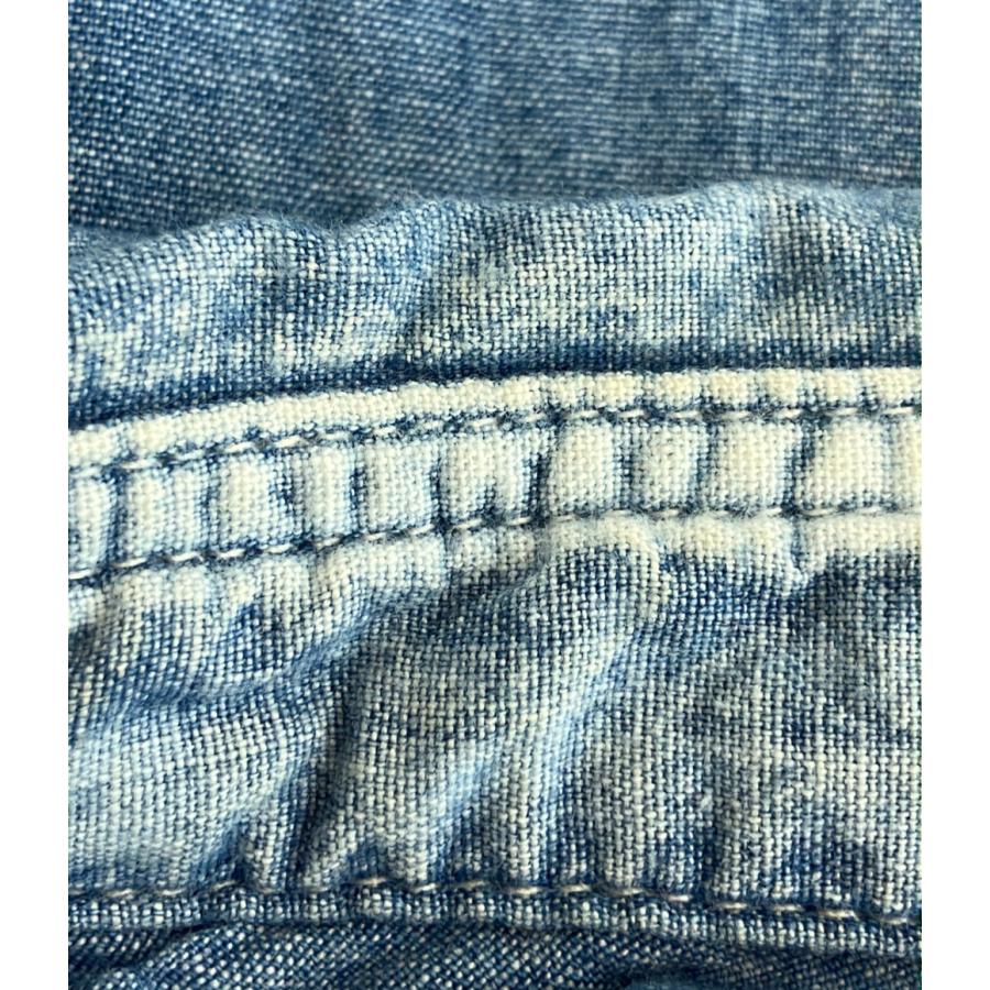 ファンダメンタル 長袖 デニムシャツ メンズ SIZE 2 FDMTL 中古