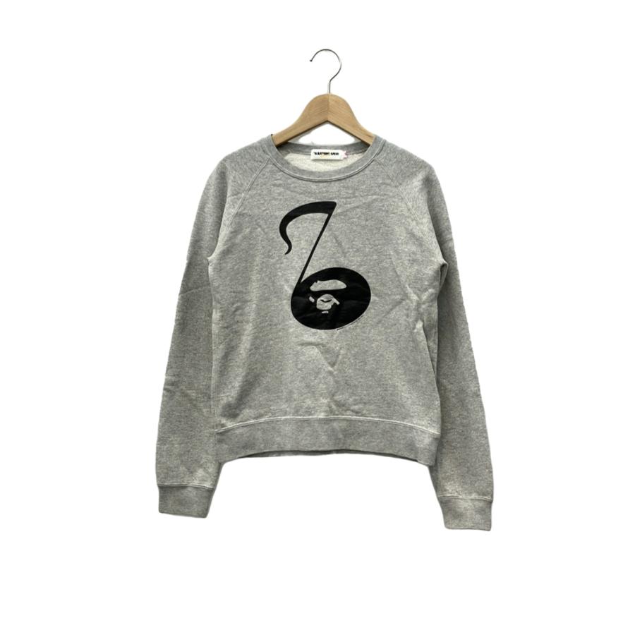 A BATHING APE レディーストレーナー　XS 新品未使用 アベイシングエイプ 長袖スウェット トレーナー レディース SIZE