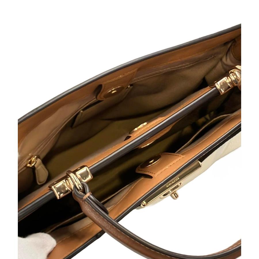 未使用級✨COACH レーン キャリーオール 2WAY ハンドバッグ C8210 美品 コーチ 2way ハンドバッグ ショルダーバッグ 斜め掛け レーン