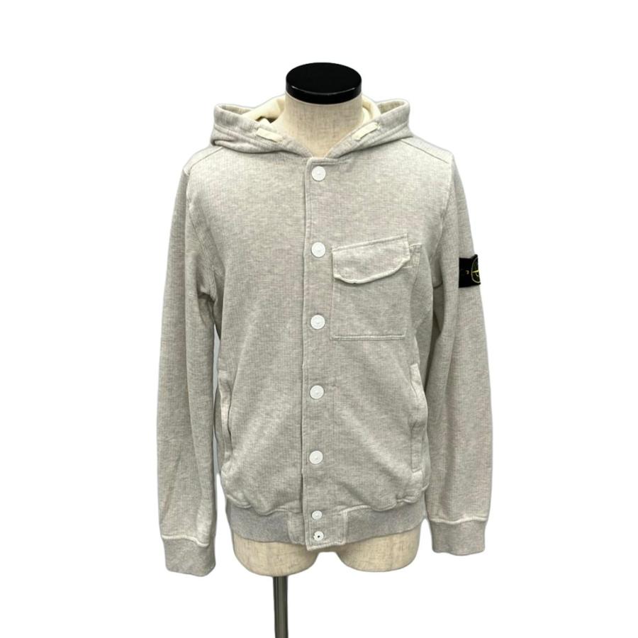ストーンアイランド スナップボタンパーカー メンズ SIZE M (M) STONE