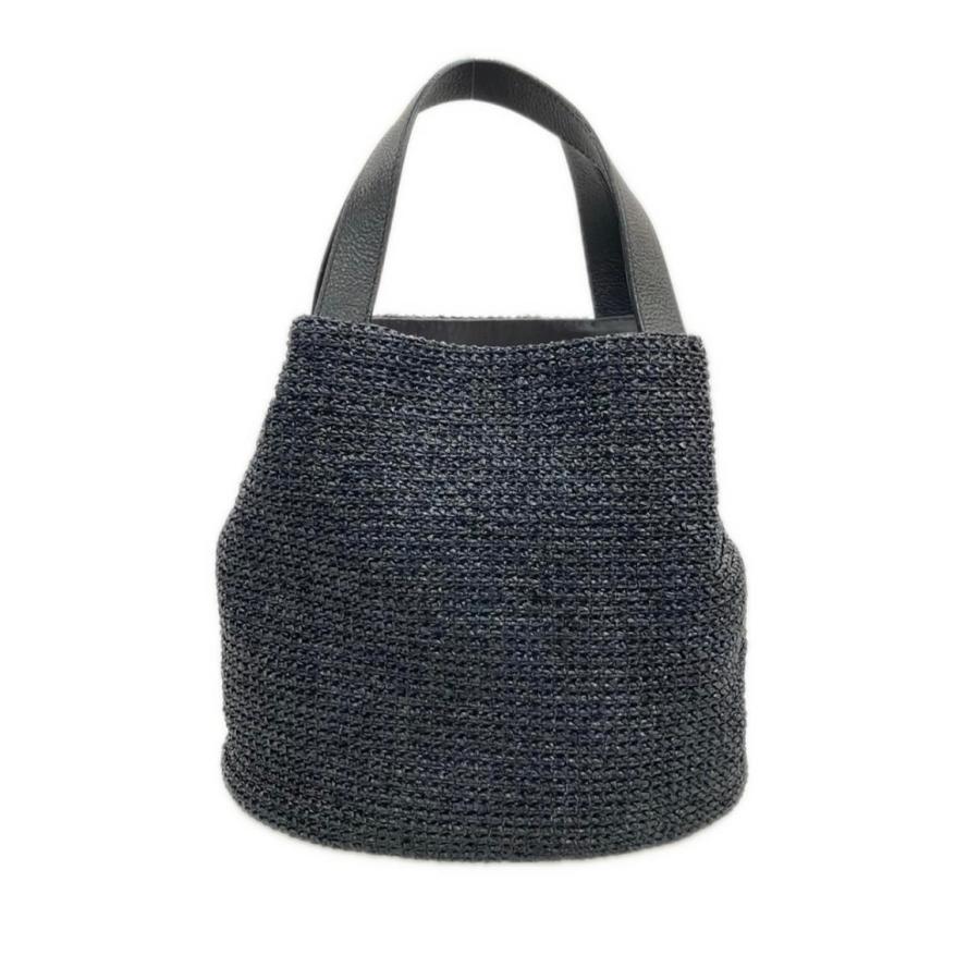 美品 ラシット トートバッグ ショルダーバッグ かごバッグ 2WAY 斜め