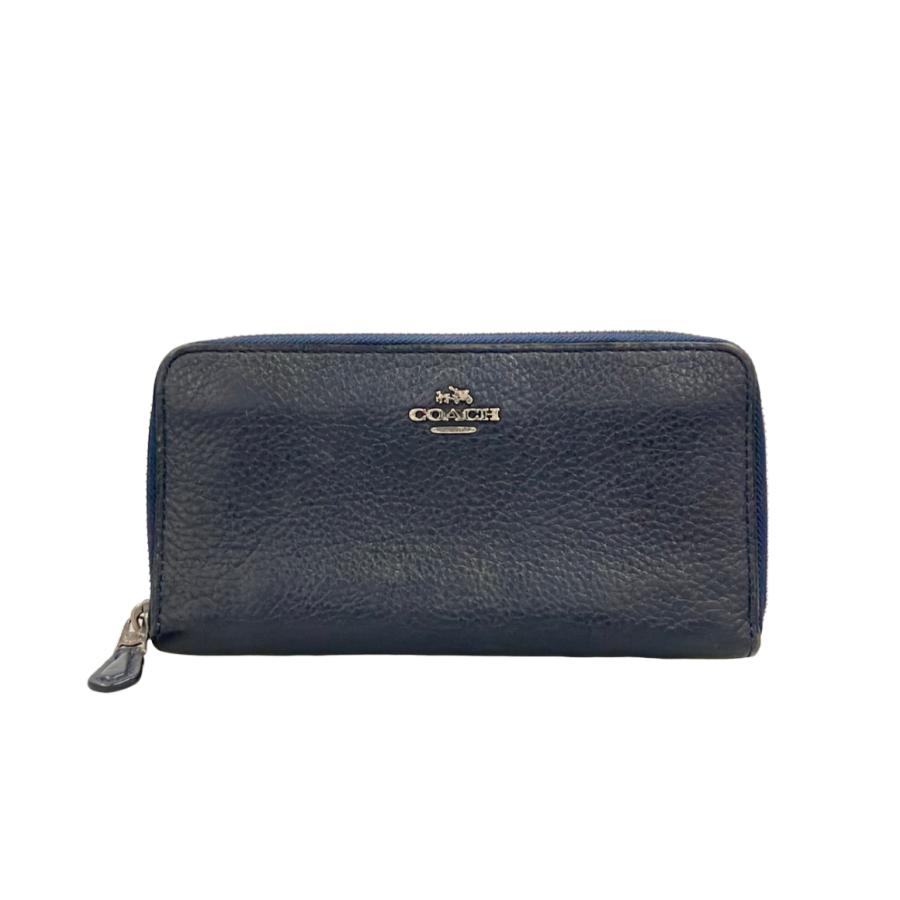 coachサイフ　新品　15000→9800 コーチ ラウンドファスナー長財布 F57215 レディース COACH 中古