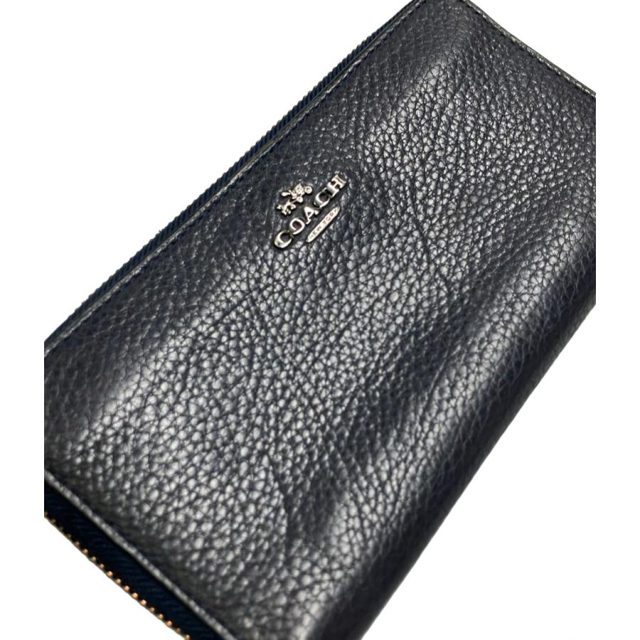 コーチ ラウンドファスナー長財布 F57215 レディース COACH 中古
