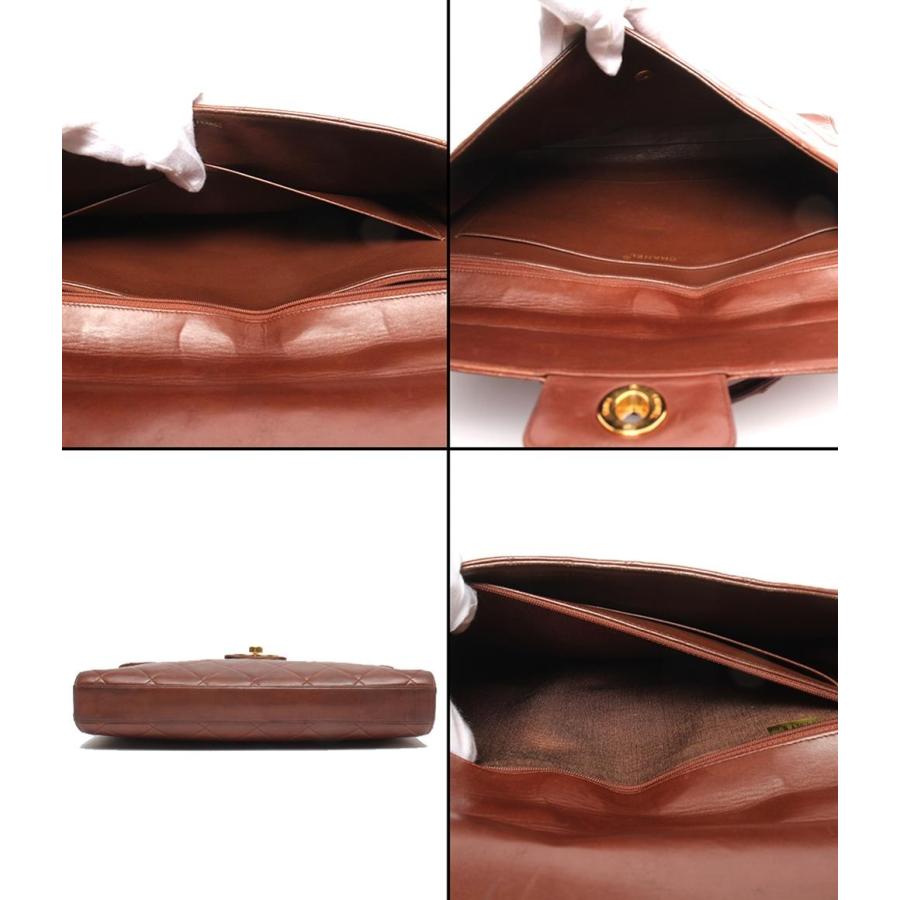 シャネル ブリーフケース ビジネスバッグ ゴールド金具 マトラッセ
