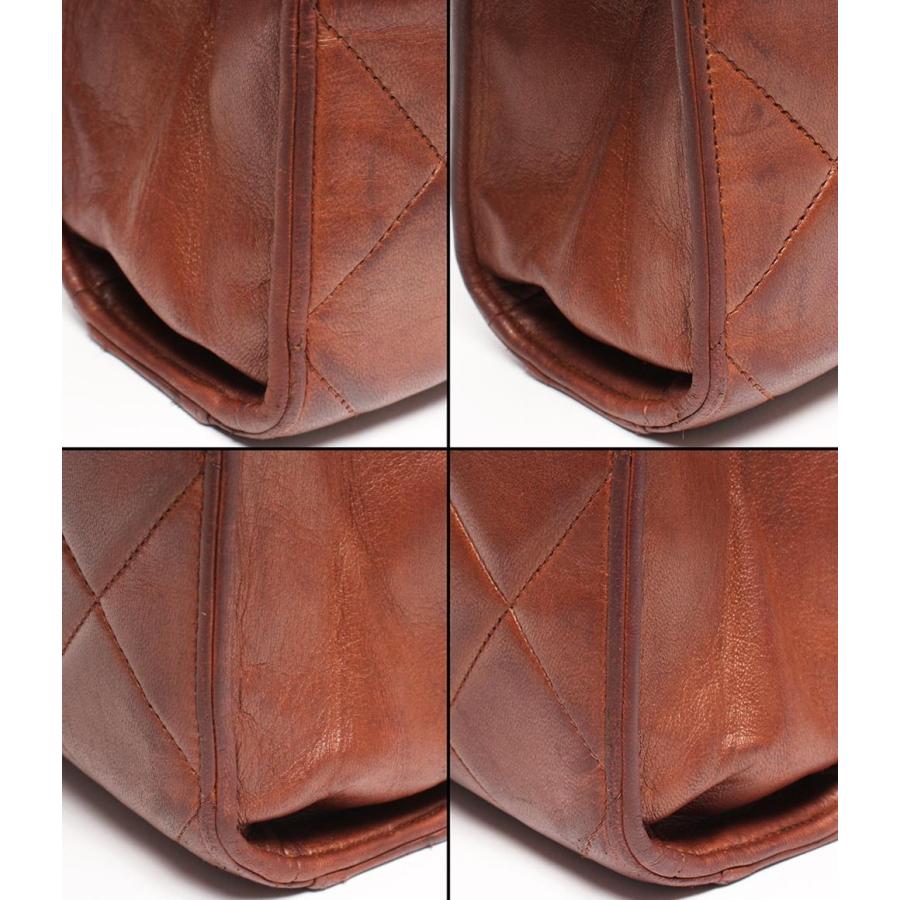 シャネル ブリーフケース ビジネスバッグ ゴールド金具 マトラッセ