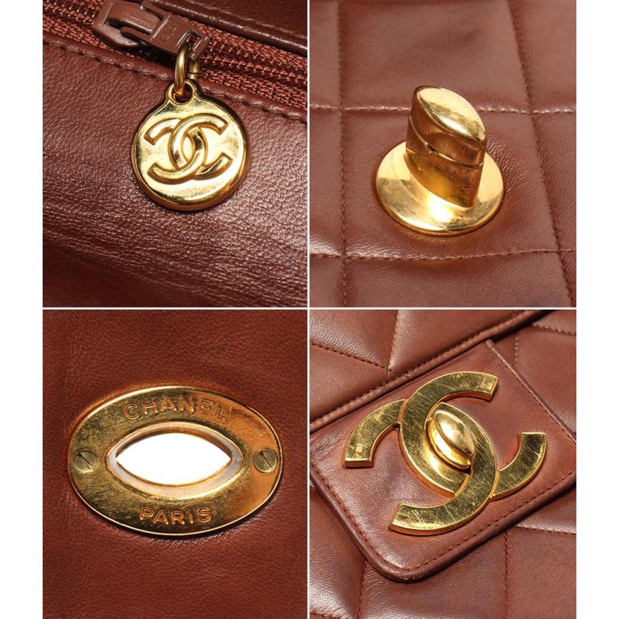 シャネル ブリーフケース ビジネスバッグ ゴールド金具 マトラッセ