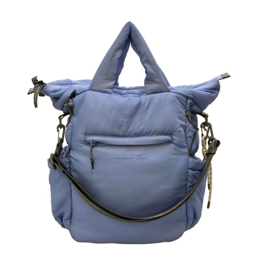 アンドワンダー ザラ 2way ハンドバッグ ショルダーバッグ 斜め掛け