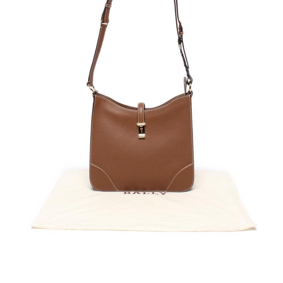BALLY バリー ショルダーバッグ ブラウン 中古 1 バリー BALLY レザー