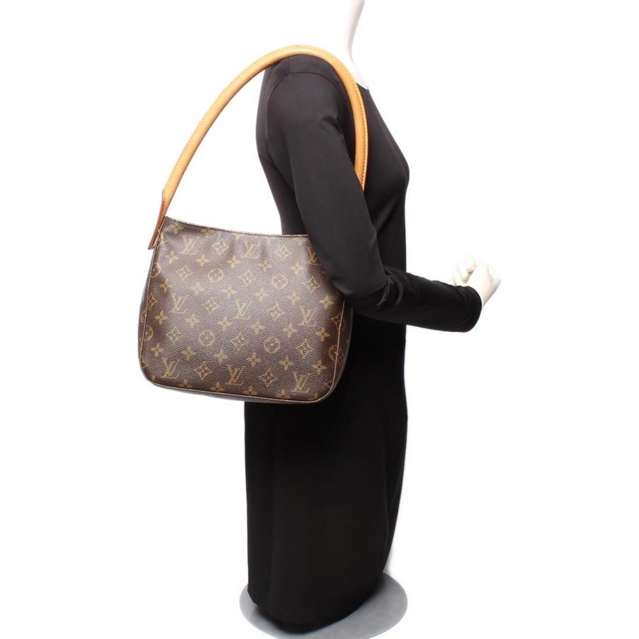 ルイ・ヴィトン ワンショルダーバッグ 肩掛け ルーピングMM モノグラム