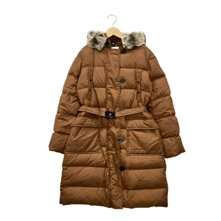 Moncler ファー付きダウンジャケットレディースサイズ3