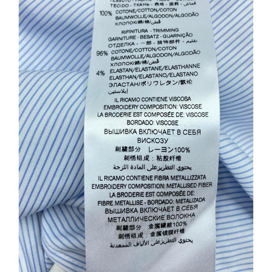 グッチ フリル袖ストライプ柄長袖シャツ キッズ SIZE 6 (120) GUCCI