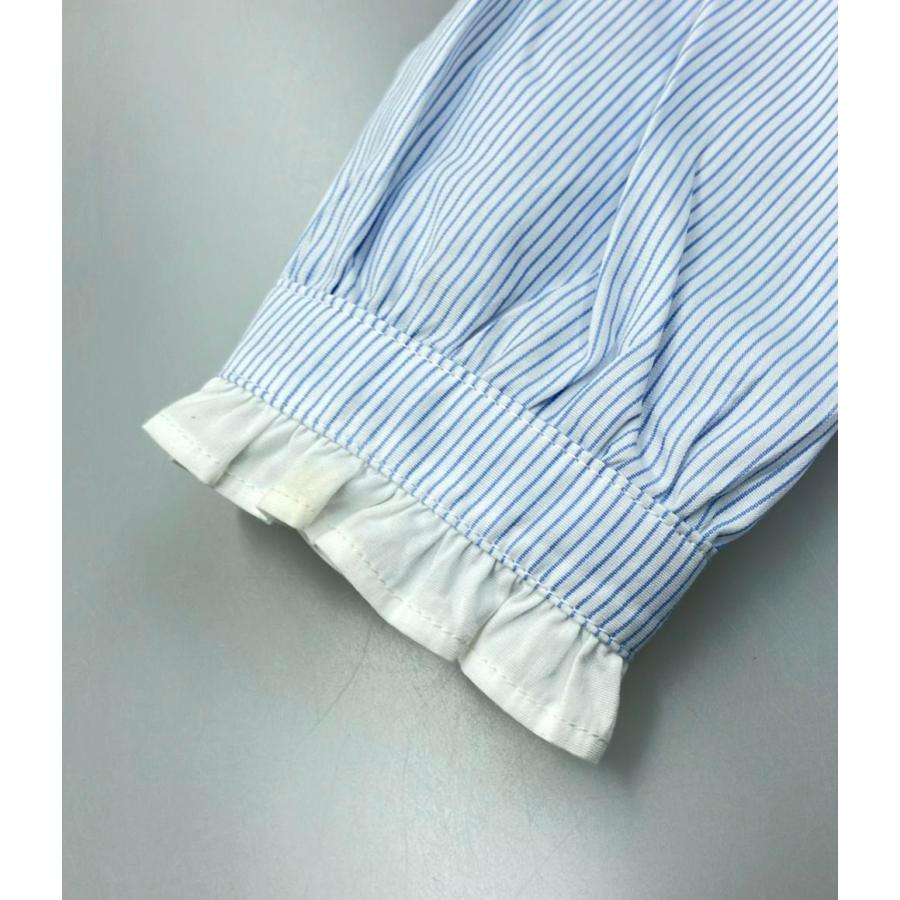 グッチ フリル袖ストライプ柄長袖シャツ キッズ SIZE 6 (120) GUCCI
