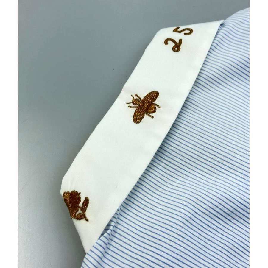 グッチ フリル袖ストライプ柄長袖シャツ キッズ SIZE 6 (120) GUCCI