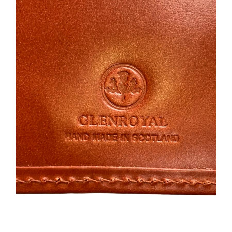 グレンロイヤル 二つ折り財布 メンズ レディース GLENROYAL 中古
