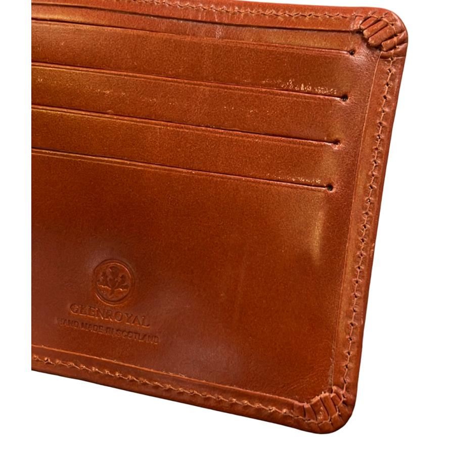 グレンロイヤル 二つ折り財布 メンズ レディース GLENROYAL 中古