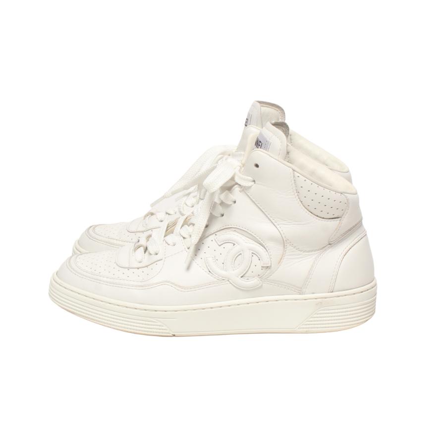 シャネル ハイカットスニーカー G45080 レディース SIZE 37 CHANEL