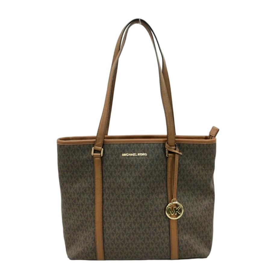 マイケルコース モノグラムレザートートバッグ レディース MICHAEL