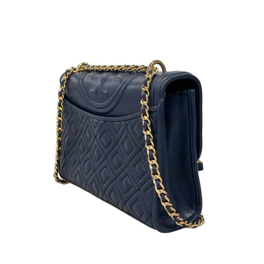 【極美品】トリーバーチ　ショルダーバッグ　フレミング　チェーン　レザー　ブラック 美品 トリーバーチ チェーンショルダーバッグ フレミング レディース