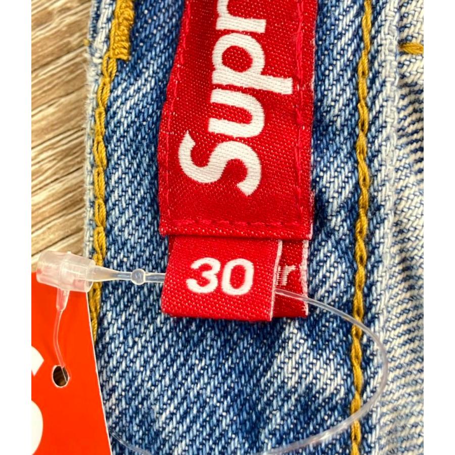 supreme タイダイデニムパンツ　25ss 美品 シュプリーム デニムパンツ 25SS ダメージ加工 WASHED REGULAR JEANS