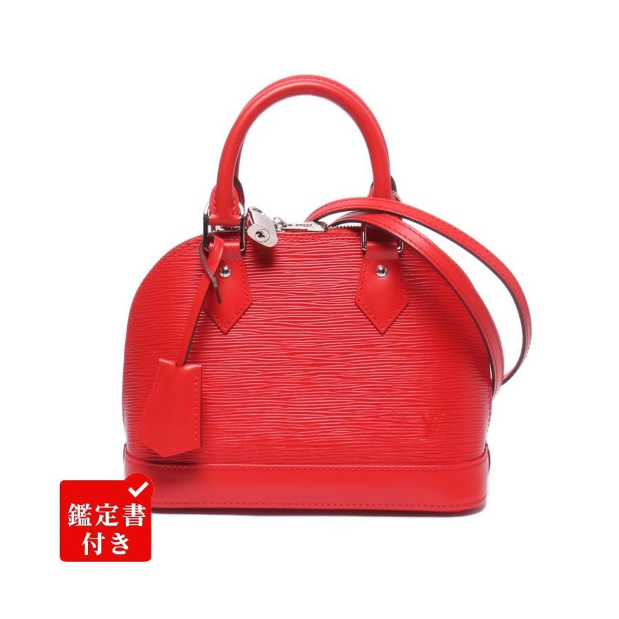 美品 ルイ・ヴィトン 2wayハンドバッグ ショルダーバッグ 斜め掛け アルマBB エピ M40850 レディース LOUIS VUITTON 美品 ルイ・ヴィトン 2wayハンドバッグ ショルダーバッグ 斜め掛け