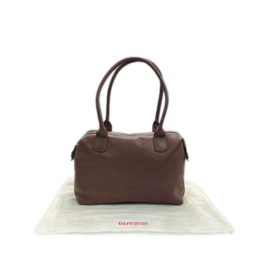 美品　BREE ブラウン ビジネスバッグ レザー ブリー ショルダーバッグ ビジネスバッグ レザー レディース BREE 中古